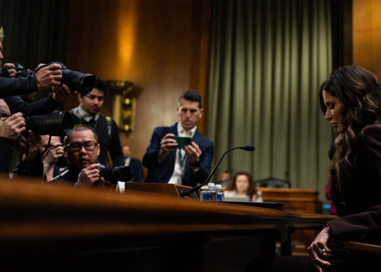 Kristi Noem Survived Many Crises. Then She Crossed a Trump Red Line.