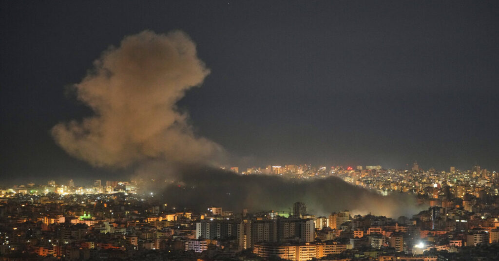 Israel Begins Assault in Southern Beirut, Raising Fears of Wider Incursion