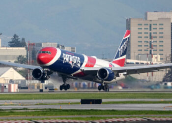 New England Patriots’ Plane Brought Americans Back From Middle East