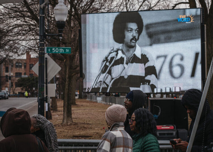 Jesse Jackson Service to Draw Leaders Including Biden, Obama and Clinton
