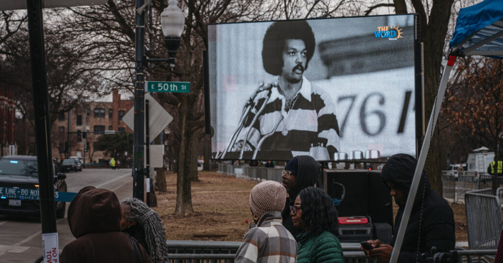Jesse Jackson Service to Draw Leaders Including Biden, Obama and Clinton