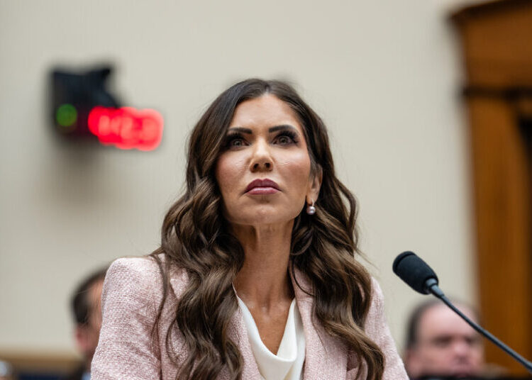 Trump’s Removal of Kristi Noem