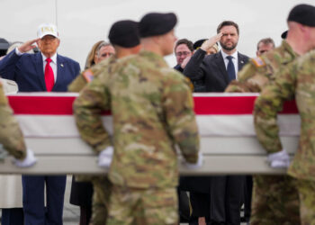 Trump Witnesses Return of Bodies of U.S. Service Members