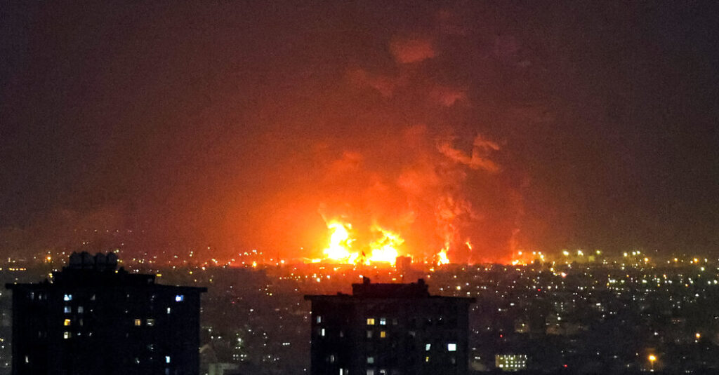 Israel Strikes Oil Facilities in Iran