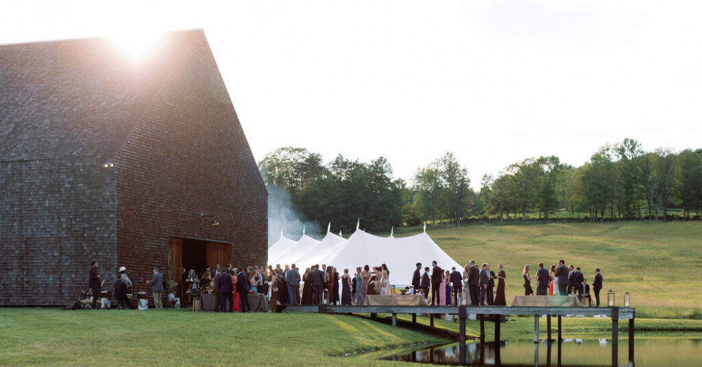 Not Your Grandparents’ Farm Wedding