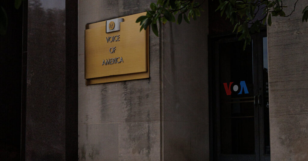 Judge Voids Mass Layoffs at Voice of America