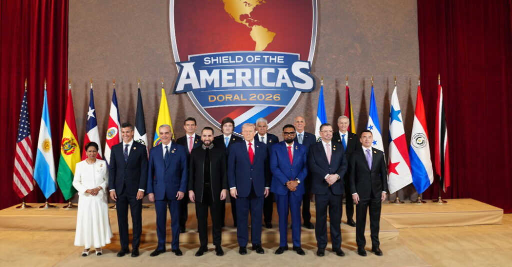 Trump Assembles a New Coalition to ‘Eradicate’ Cartels