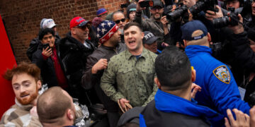 Smoking Jars of Metal and Fuses Thrown at Protest Near Mayor’s House