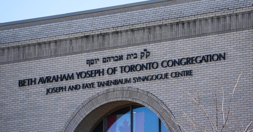 Two Toronto-Area Synagogues Are Struck by Gunfire