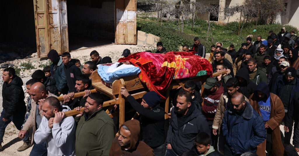 Israeli Settlers Kill 3 Palestinians in a Weekend of West Bank Violence