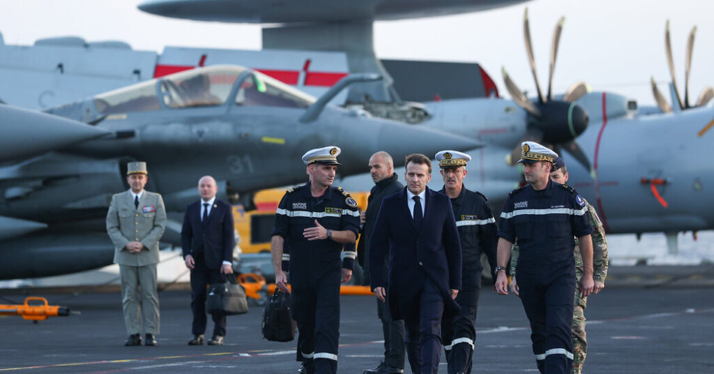 France Is Sending a Large Naval Force to the Middle East
