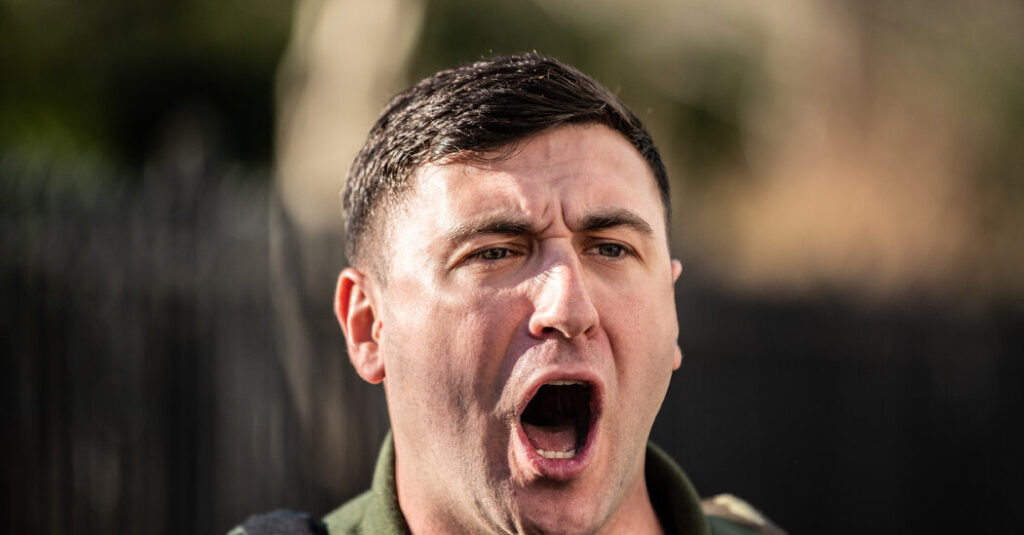 The Far-Right Influencer Jake Lang has a History of Attracting Violence