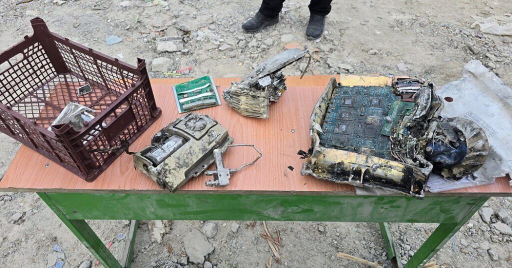 Fragments of U.S.-Made Missile Seen in Photos Taken by Iran Near Deadly School Strike