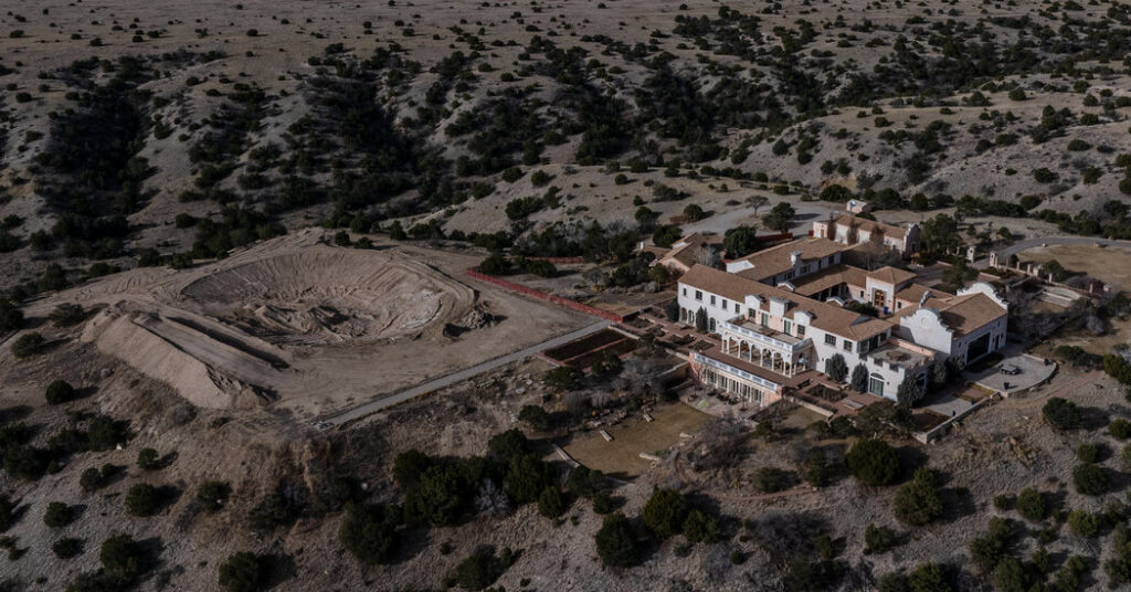 Epstein’s Remote Zorro Ranch Is Searched by New Mexico Investigators
