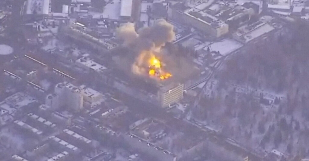 Russia Says Ukraine’s Strike on Factory City Was Deadly
