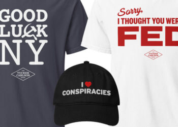 Tucker Carlson’s Merch Finds an Ironic Fan Base