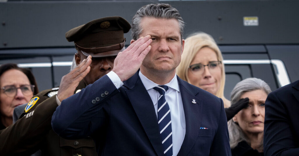 How Hegseth Came to See Moral Purpose in War as Weakness