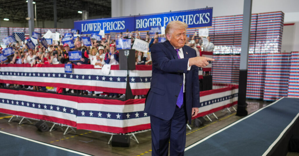 Trump’s Tour of States Is About More Than the Midterms