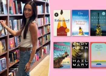 Influencer Brady Lockerby shares her six favorite books