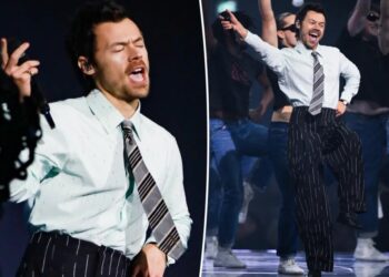 Harry Styles opens 2026 BRIT Awards with show-stopping performance of ‘Aperture’
