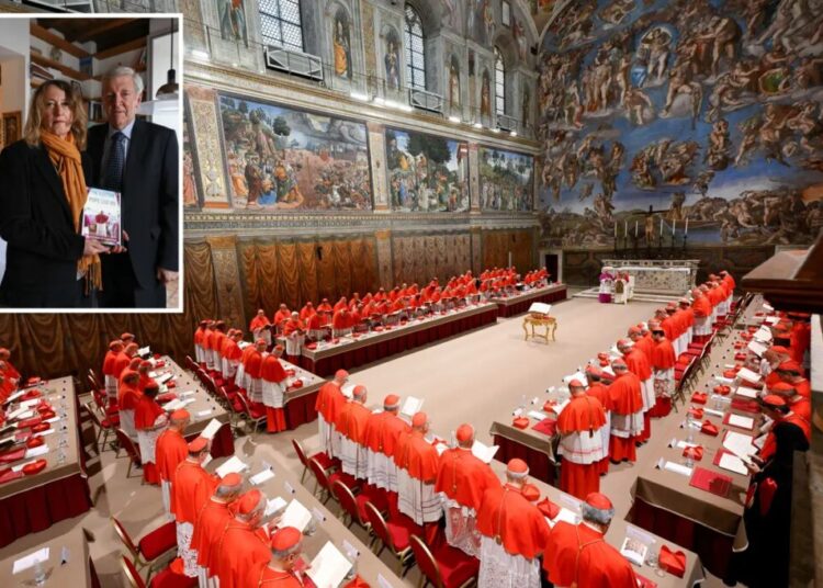 Cardinal found with phone during secret conclave to elect Pope Leo, book says