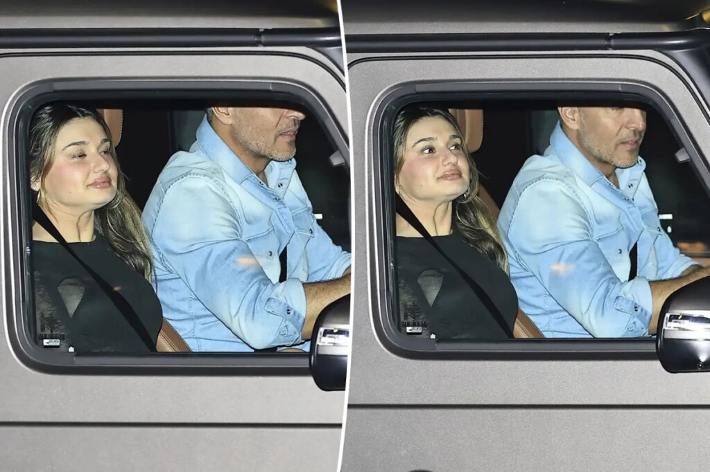 Mauricio Umansky has mystery woman riding shotgun as they leave LA hotspot with PK Kemsley