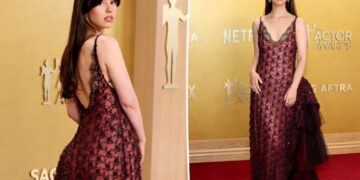 Mia Goth attends 2026 SAG Actor Awards after Shia LaBeouf arrest, split