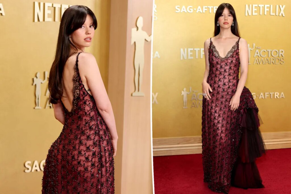 Mia Goth attends 2026 SAG Actor Awards after Shia LaBeouf arrest, split