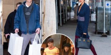 ‘Traitors’ winner Rob Rausch gifts Maura Higgins Burgundy Hermès Birkin on ‘WWHL’