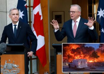 Canada and Australia leaders urge war de-escalation, but agree Iran can’t get nuclear weapons
