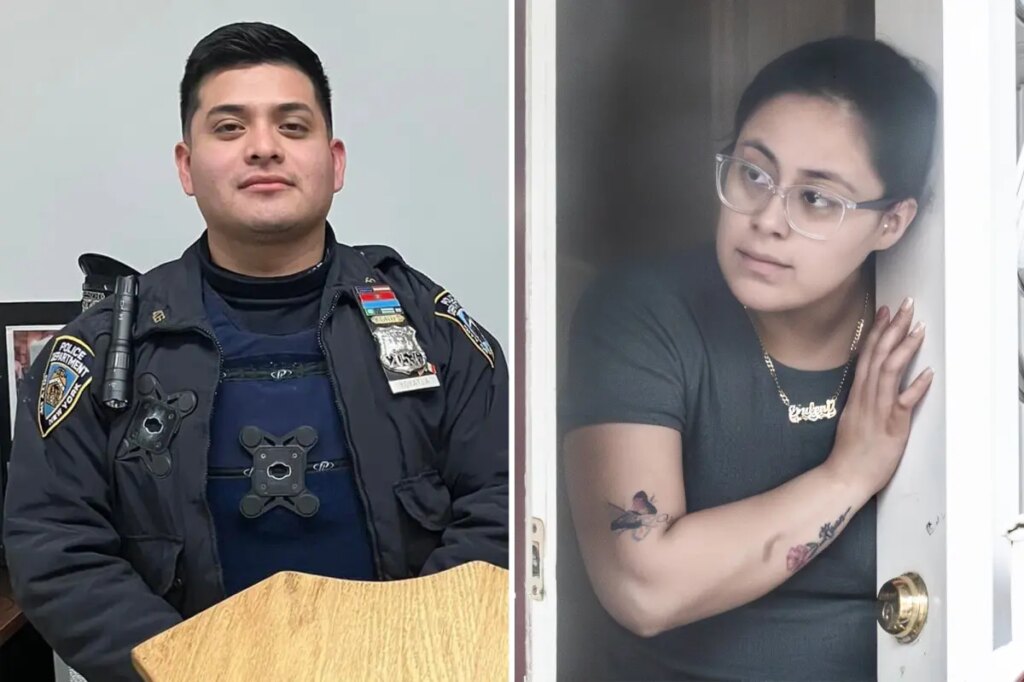 Bronx cops suspended for allegedly having sex in station house locker room — after video of steamy tryst sent to precinct