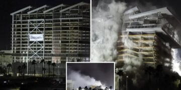 Locals lament as Las Vegas hotel-casino that closed during COVID is demolished