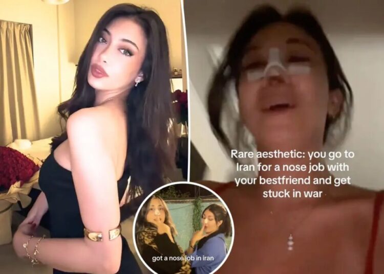 I flew to Iran for a nose job —  and woke up to the sound of bombs for 12 nights