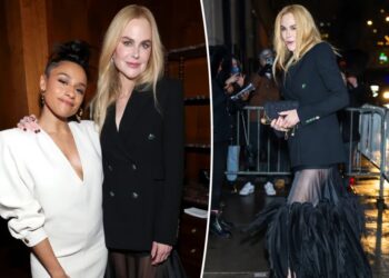 Single Nicole Kidman ‘glowing’ at private afterparty for ‘Scarpetta’ premiere