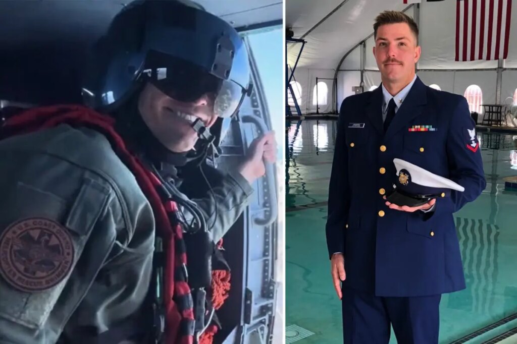 Coast Guard rescue swimmer Tyler Jaggers dies after medical evacuation mission off Washington coast turns tragic