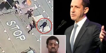 New video shows SF mayor’s security guard launching full-on attack before he was body-slammed — as mayor watched it all unfold
