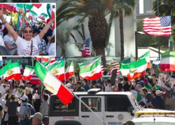 Iranian-Americans celebrate in streets of LA —blasting Dems for ‘war’ remarks: ‘It’s a rescue mission’