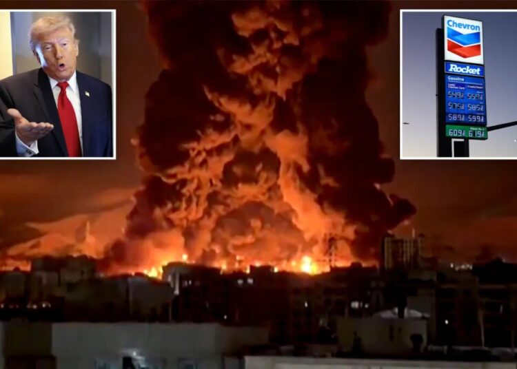 Trump says short term oil price spikes ‘very small price’ for peace