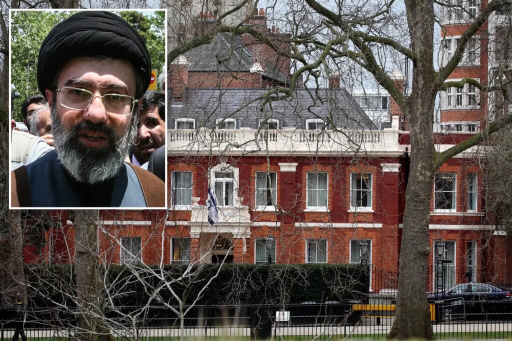 Iran’s new supreme leader has ties to luxe London real estate — including apartments overlooking the Israeli embassy