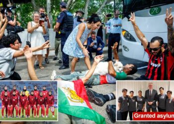 Five members of Iranian women’s soccer team granted asylum by Australia