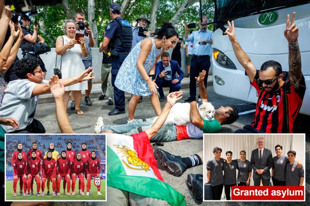 Five members of Iranian women’s soccer team granted asylum by Australia