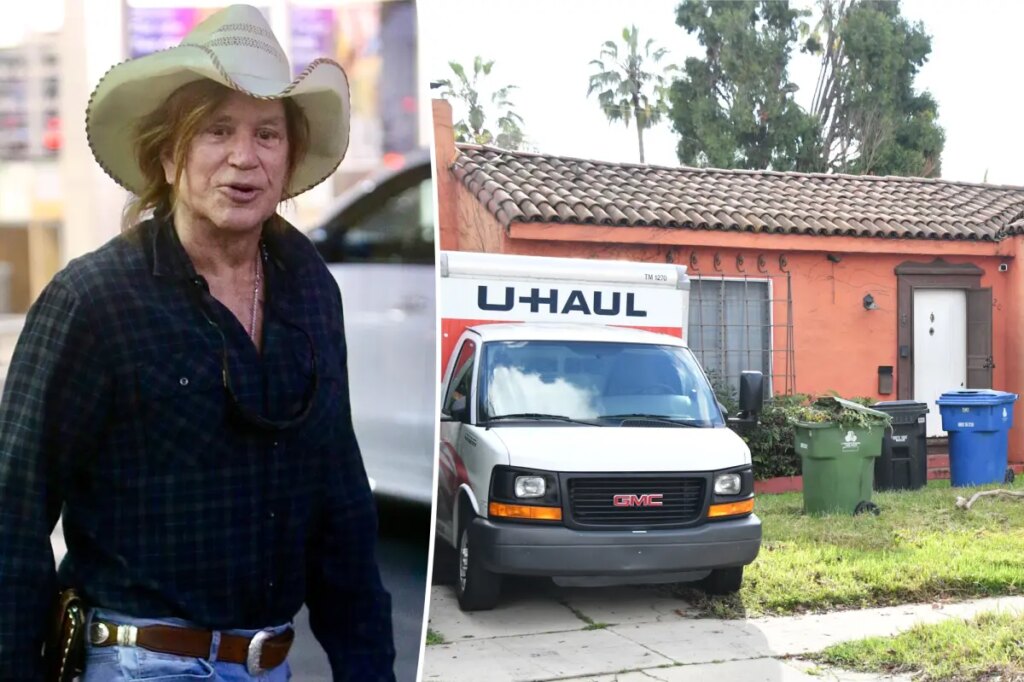 Mickey Rourke officially kicked out of LA home after desperately trying to avoid eviction