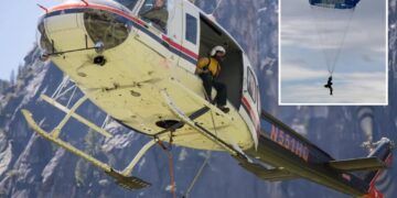 ‘Smokejumpers’ leap into wildfires from 3,000 feet to fight blazes