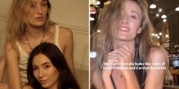 Model goes viral for her resemblance to Carolyn Bessette Kennedy & ‘Love Story’ actress Sarah Pidgeon