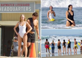 ‘Baywatch’ boot camp bring stars’ sizzling bods to Venice Beach ahead of reboot