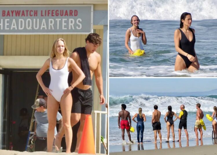 ‘Baywatch’ boot camp bring stars’ sizzling bods to Venice Beach ahead of reboot