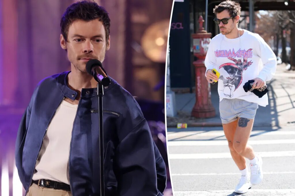 Harry Styles walks the 5-mile commute from Brooklyn to ‘Saturday Night Live’ rehearsals