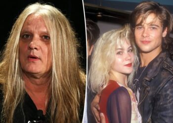 Sebastian Bach breaks silence on Christina Applegate and Brad Pitt love triangle