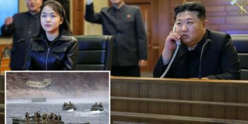 North Korean launches 10 ballistic missiles during US-South Korea military drills