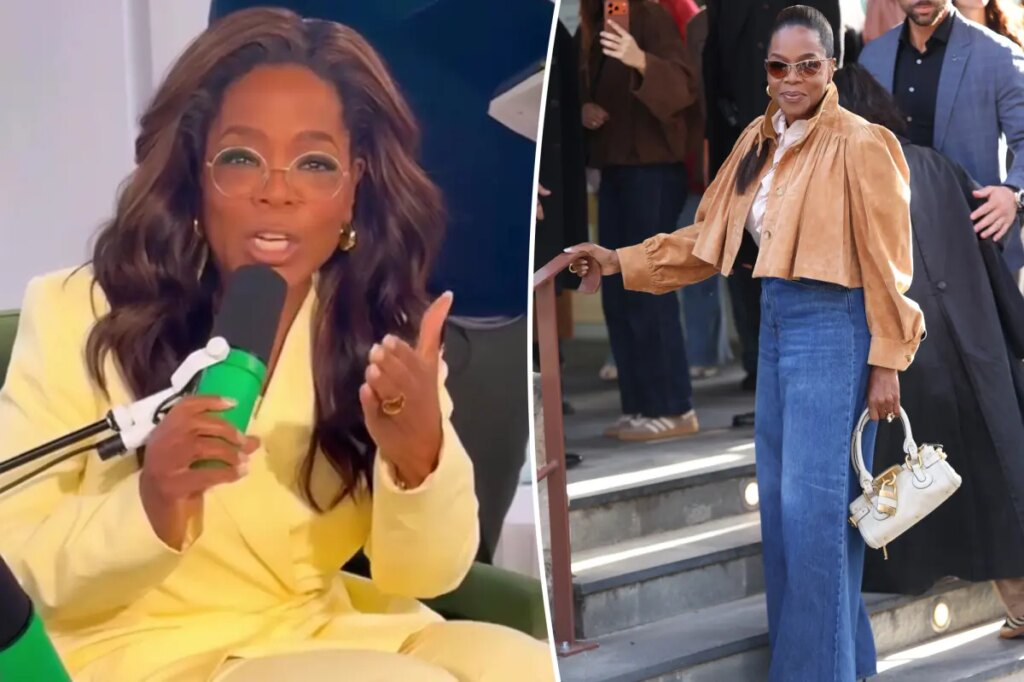 Oprah Winfrey claps back at haters after she’s trolled for ‘90-year-old walk’ at Paris Fashion week